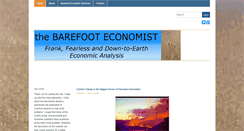Desktop Screenshot of barefooteconomist.com